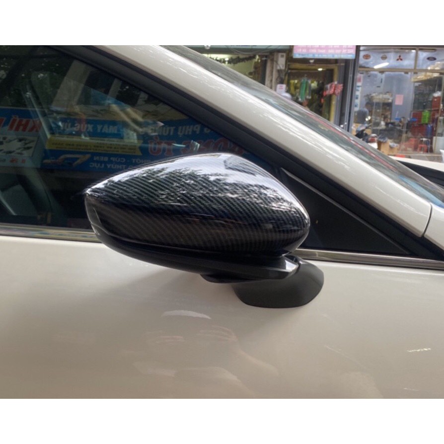 Ốp trang trí ngoại thất Mazda 3 2020 2021, ốp gương, tay hõm, nắp xăng