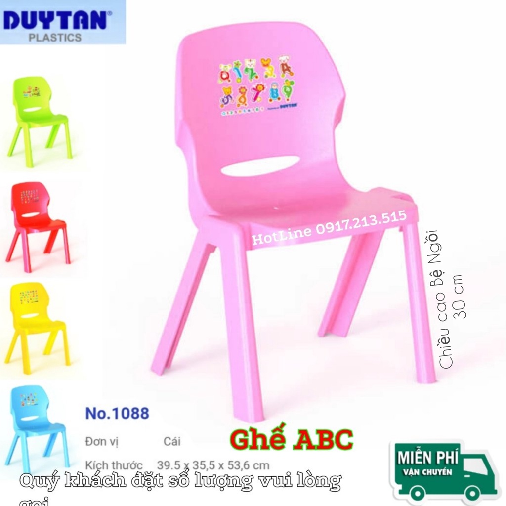 Ghế nhựa DUY TÂN ,ghế dựa cho bé