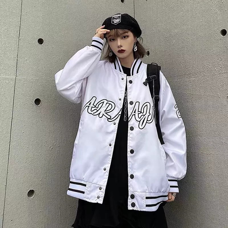 Áo Bomber 22 SIMPLE Varsity Jacket Áo Khoác Dù Unisex nam nữ oversize form rộng 2 lớp | BigBuy360 - bigbuy360.vn