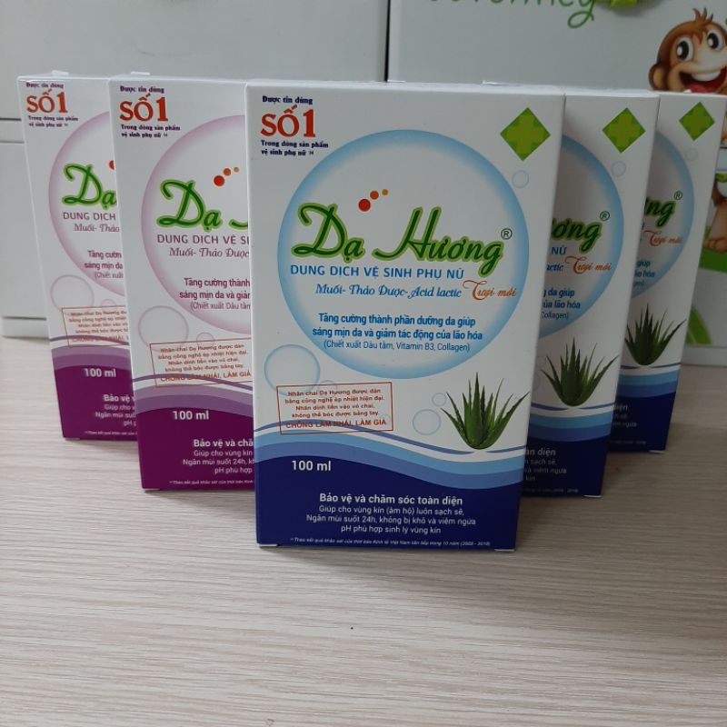 DUNG DỊCH VỆ SINH PHỤ NỮ DẠ HƯƠNG 100ML