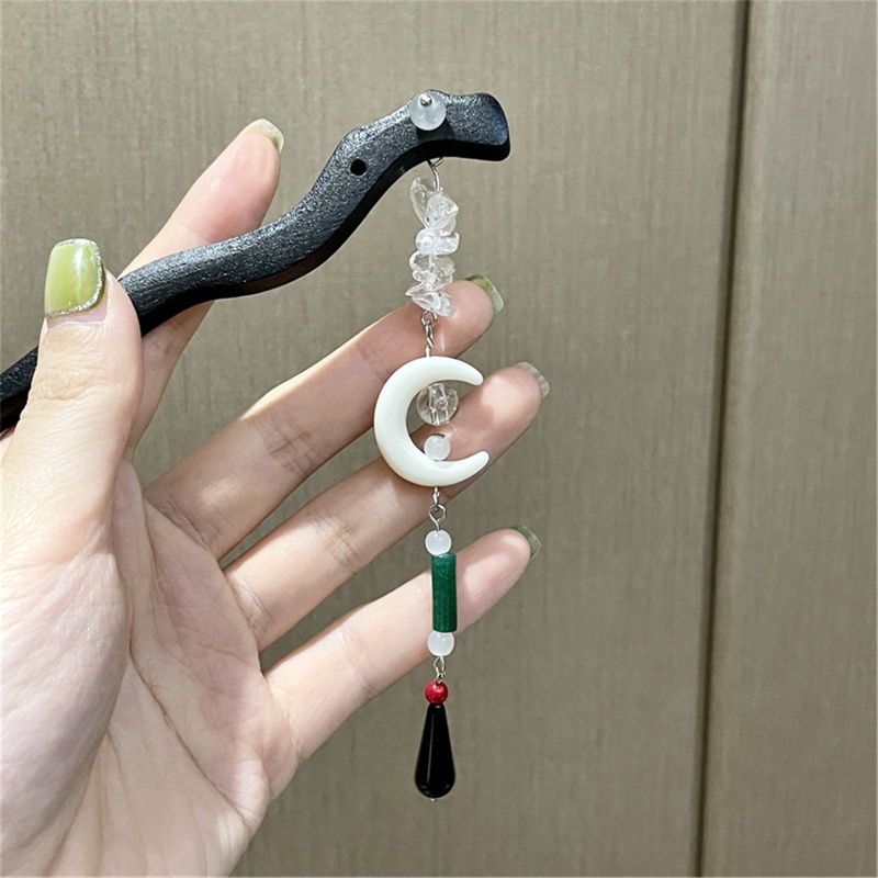 Trâm Cài Tóc Phối Tua Rua Phong Cách Truyền Thống Trung Hoa