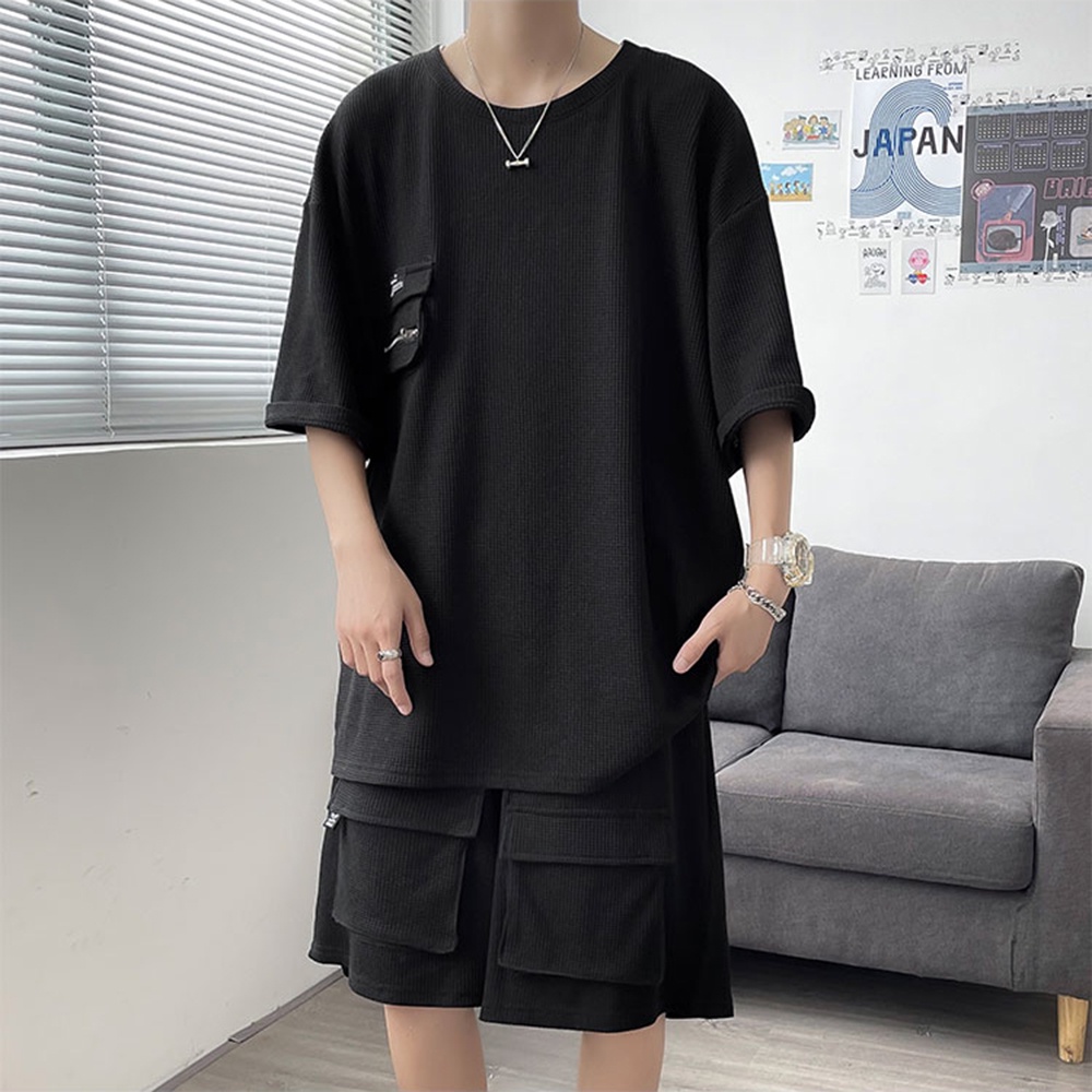 Bộ Đồ Túi Hộp Nam Mùa Hè Form Rộng ZENKODLMEN - SET NAM 001