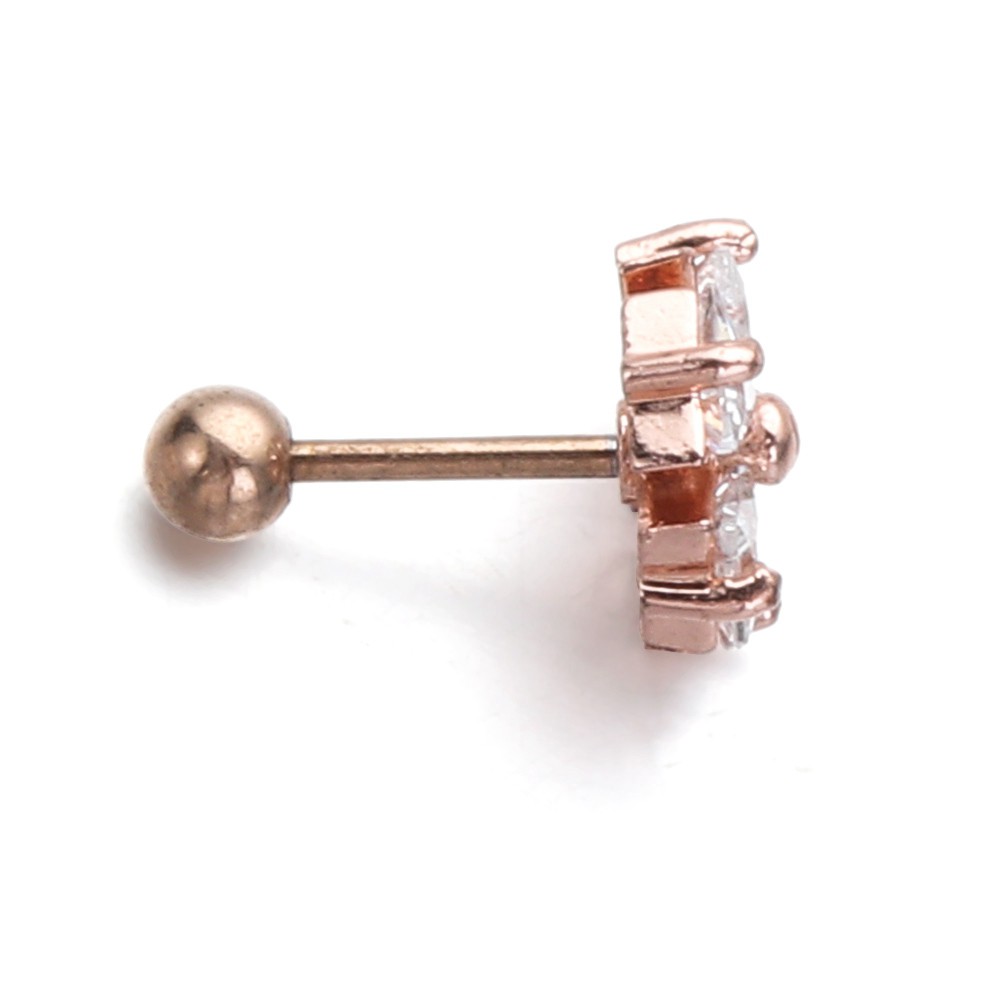 Khuyên Xỏ Sụn Tai Thời Trang|Khuyên Tai Kiểu Dàn Giáo Helix 28 Phong Cách Gợi Cảm