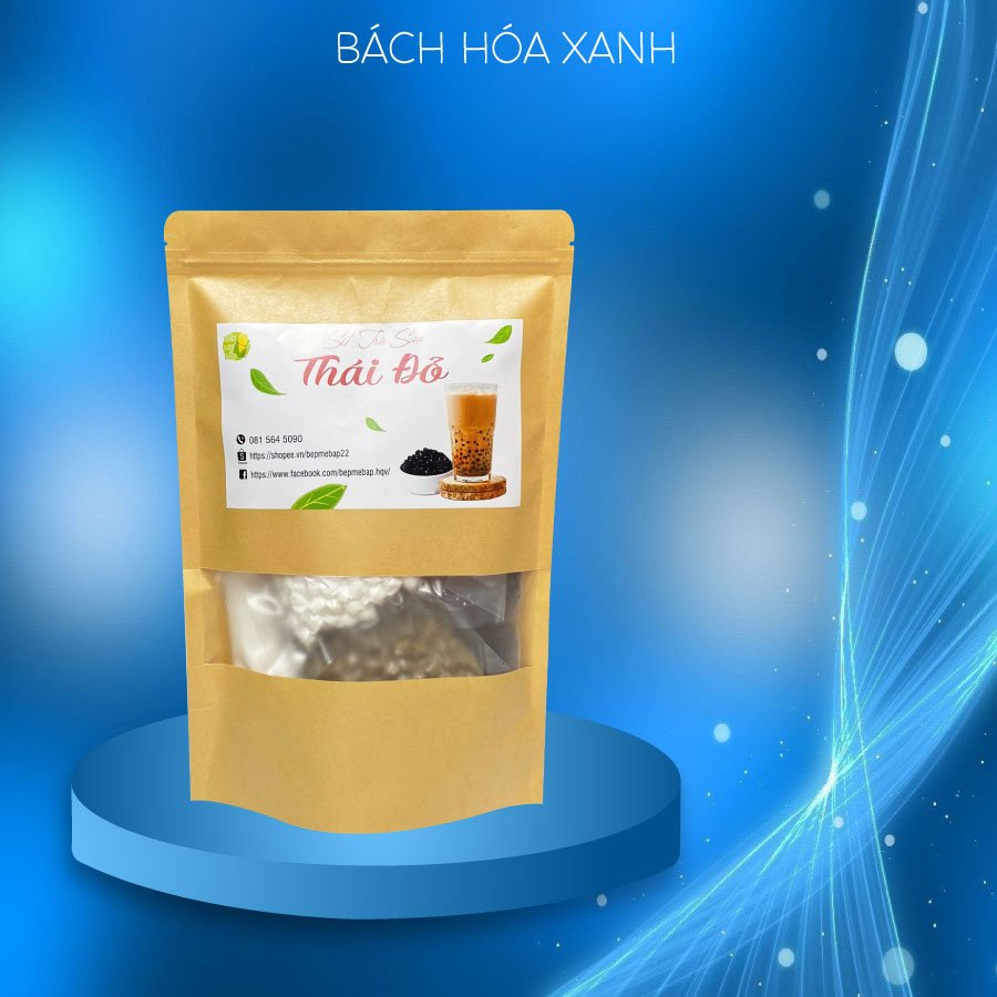 Set Trà Sữa Thái Đỏ Thơm Ngon Béo Ngậy, Chuẩn Vị - Set Nguyên Liệu Trà Sữa 2-3 Lít Trà Tặng Kèm Công Thức-Bách Hóa Xanh