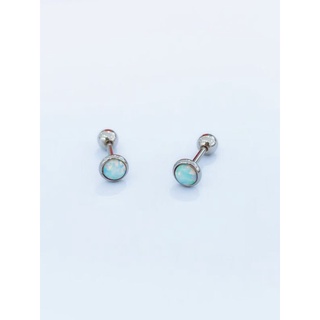 KHUYÊN NỤ ĐÁ Opal / KHUYÊN THÉP Y TẾ ( theo chiếc)