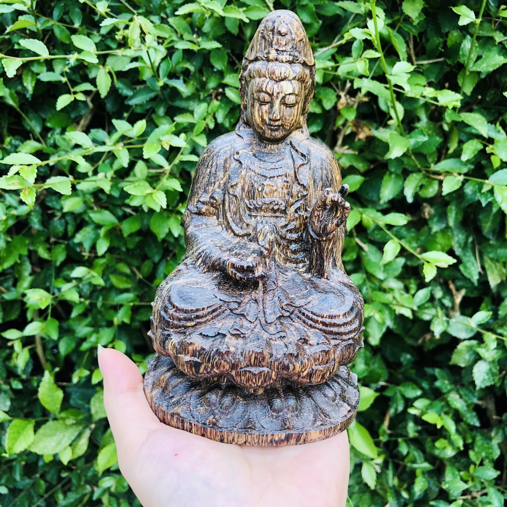 [ Xưởng ] Tượng Phật Trầm Để Xe Ô Tô