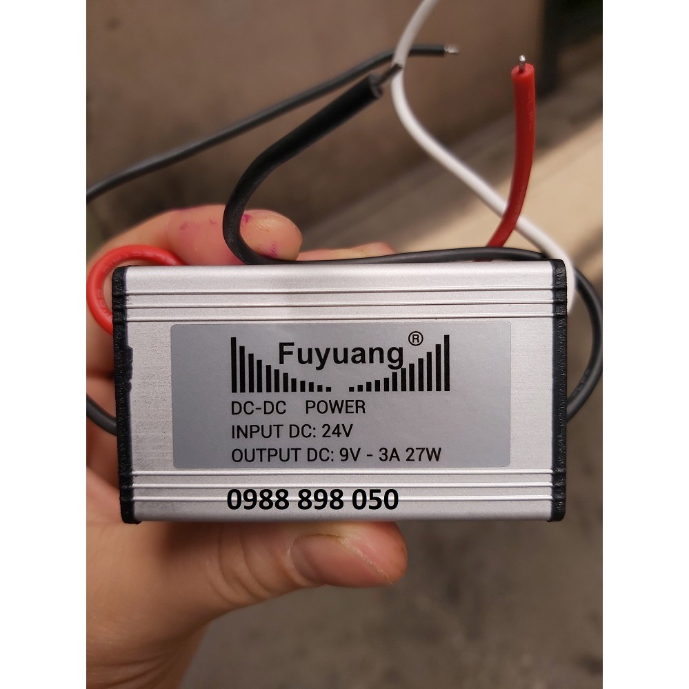 chuyển điện DC 24v xuống 5v 9v 12v loại tốt