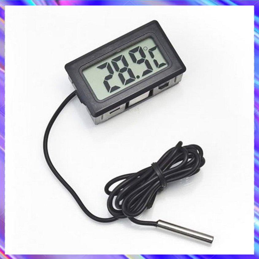 Thermometer Embedded Electronic Digital Thermometer LED Display With Probe
