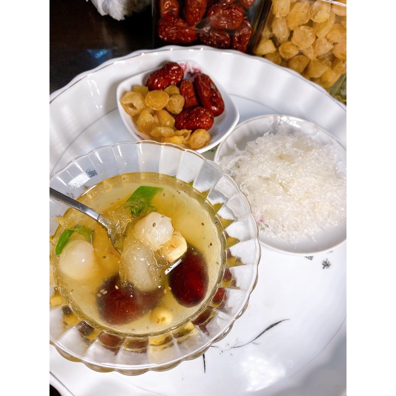 Tổ Yến sào Tinh Chế loại ĐẶC BIỆT nguyên sợi 5gr + 🎁 Kèm Nguyên liệu Cung Đình !!