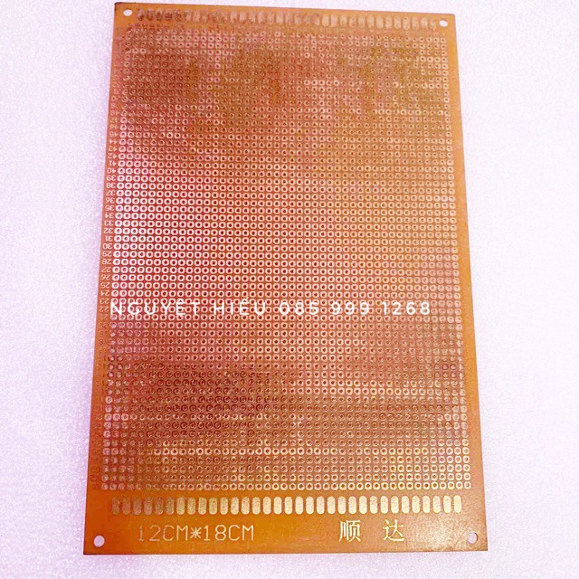 DEAL HOT - Mạch phíp đồng đục lỗ 12x18