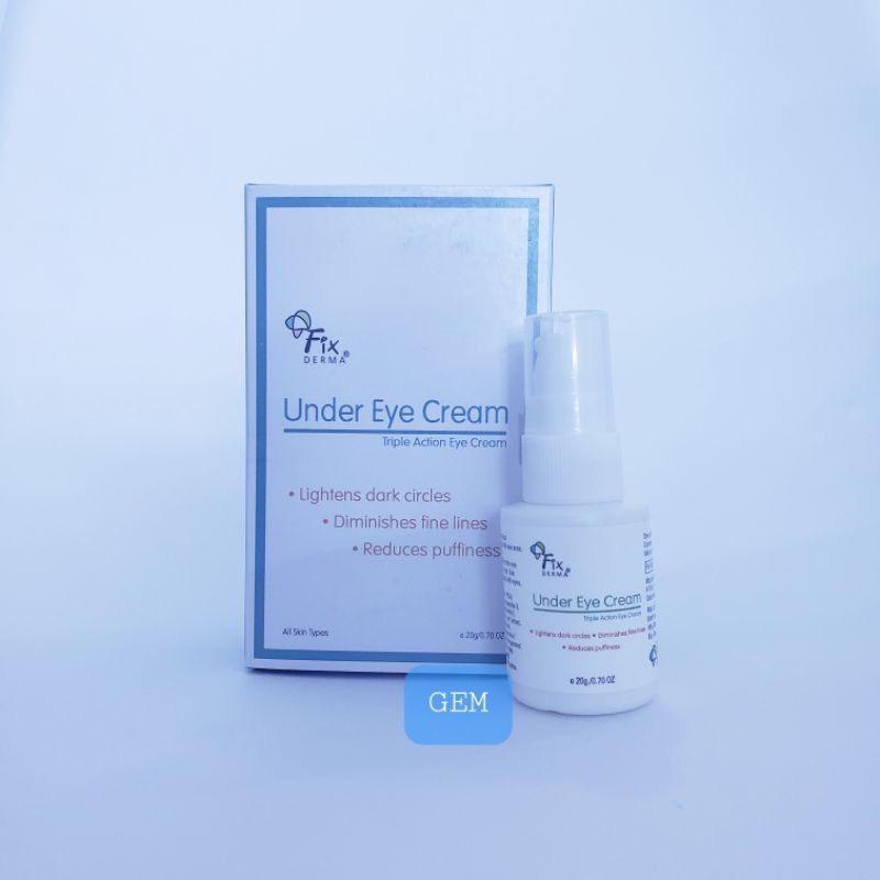 fixderma under eye cream