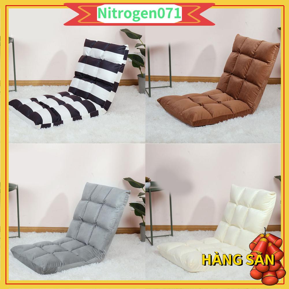 Ghế Lười Tatami - Ghế Tựa Lưng Ngồi Bệt Nhật Bản - Rẻ Vô Địch - có thể gập lại điều chỉnh để chơi game Ngủ thư giãn Đọc sách Nitrogen071