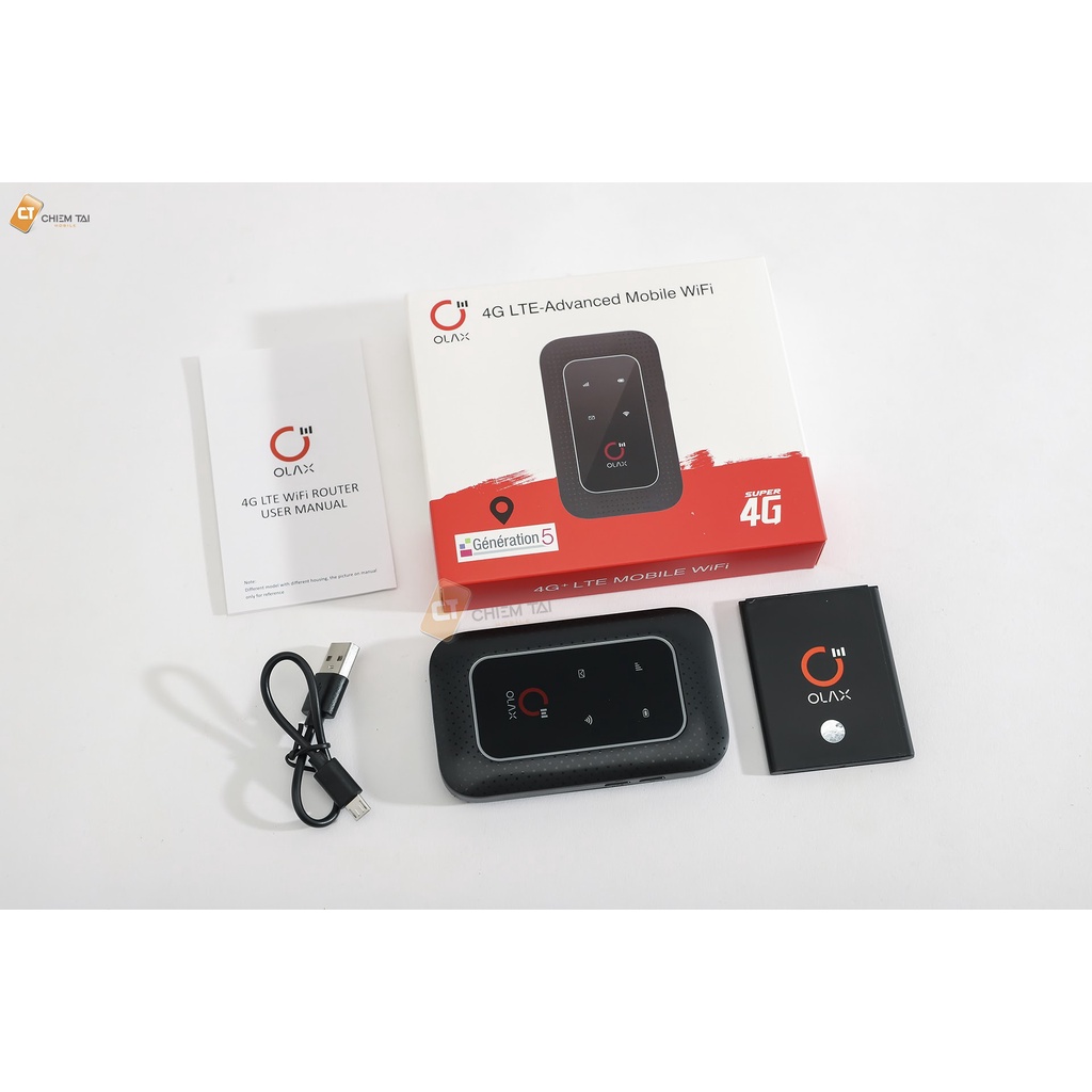 Bộ phát wifi từ sim 4G OLAX WD680 Elite