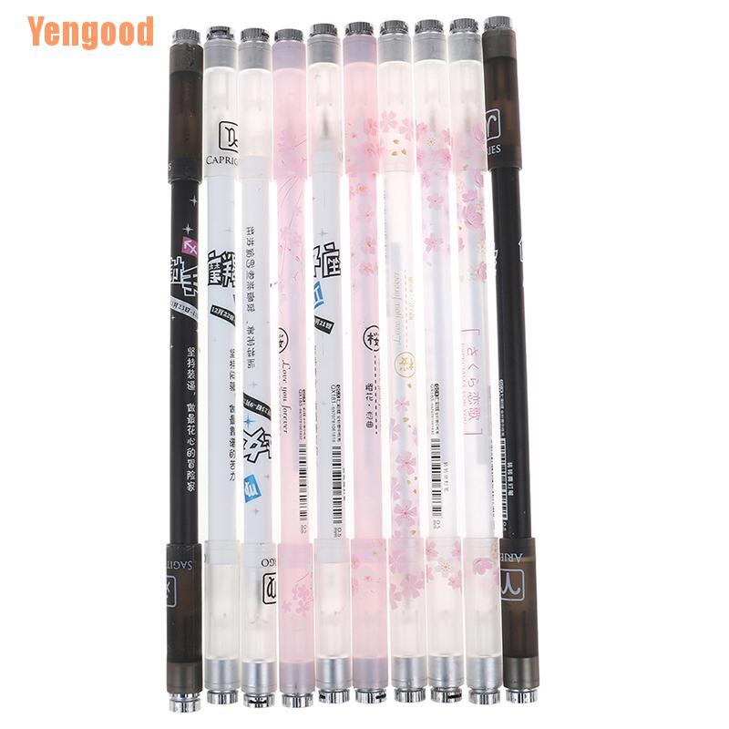 (Yengood) Creative Flash Spinning Pen Rotating Gaming Gel Pens with Light for Student Toy