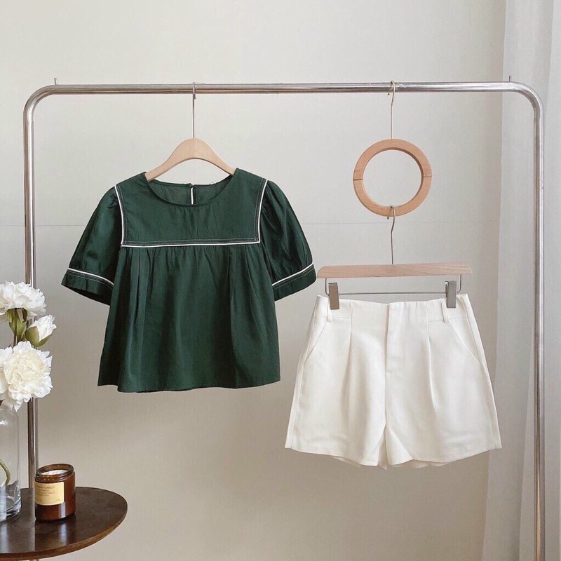 BIGSIZE set bộ áo babydoll + short