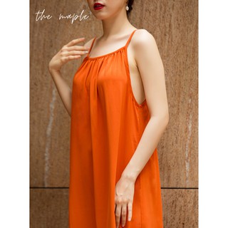 Đầm Maxi Hai dây The Maple Freesize