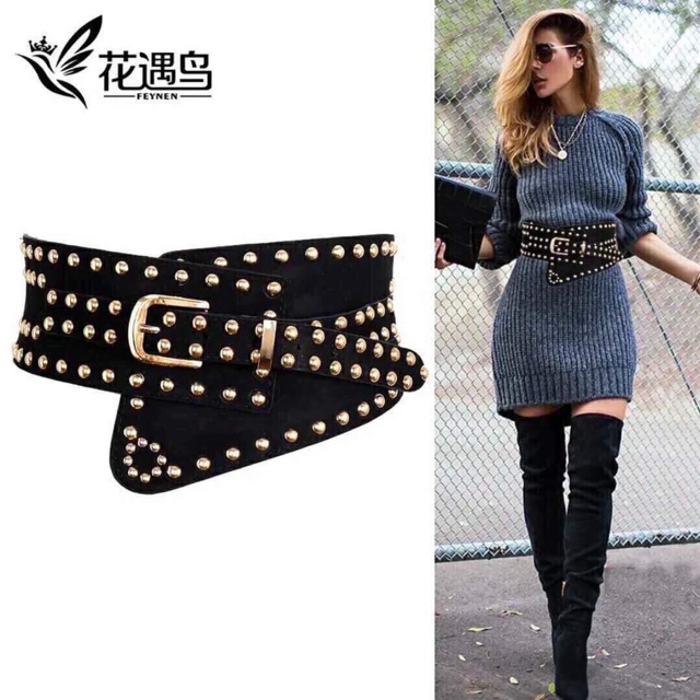 Đai váy đinh , khoá cài trứoc