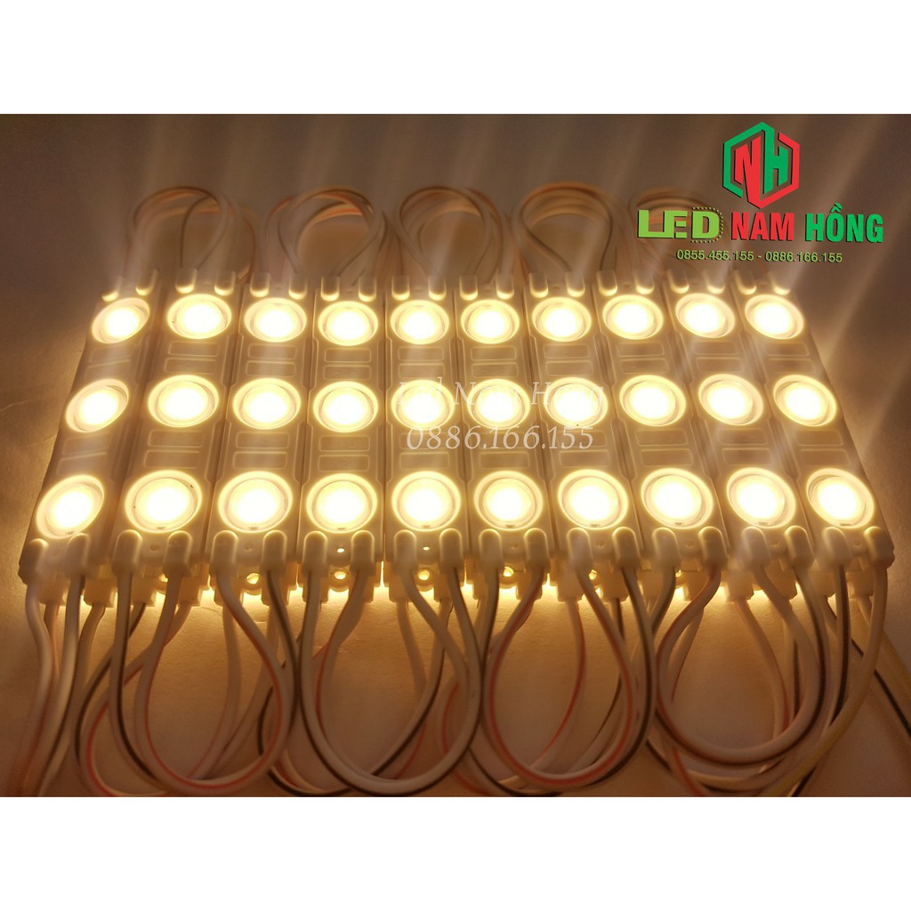 (SHIP TỪ 5 VỈ) Led hắt 3 bóng siêu sáng (Vỉ 20 thanh 3 mắt) | BigBuy360 - bigbuy360.vn