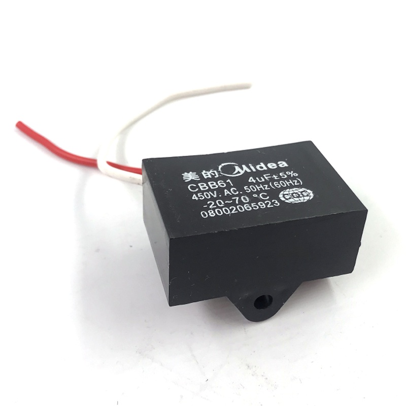 Tụ quạt 4uf 450VAC, Tụ Dành Cho Quạt Công Nghiệp