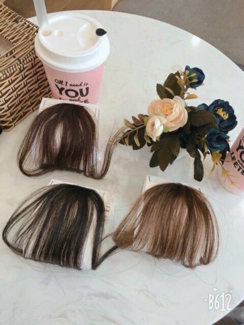 Tóc mái giả, tóc giả nữ đẹp , mái mềm như tóc thật Beo chan chan