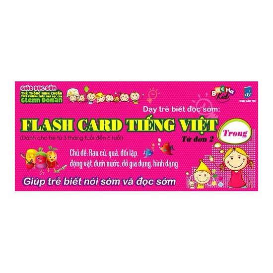 Flash Card Tiếng Việt - Từ Đơn 2
