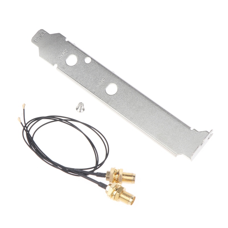 Bộ Ăng Ten Băng Tần Kép 2x10Dbi 2.4G / 5GHz M.2 IPEX MHF4 20cm Cho Intel AX210 AX200 9260 NGFF Wi