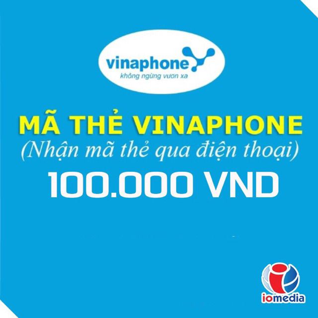 Thẻ vinaphone giá trị 100.000 vnd