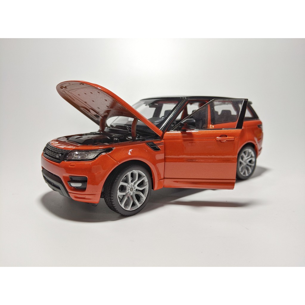 Xe mô hình Range Rover Sport - Tỉ lệ 1:24 - Welly II 🎁 TẶNG BIỂN SỐ