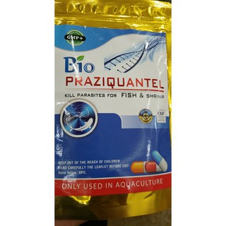 Chế phẩm xử lý nội ký sinh trùng cho cá Praziquantel