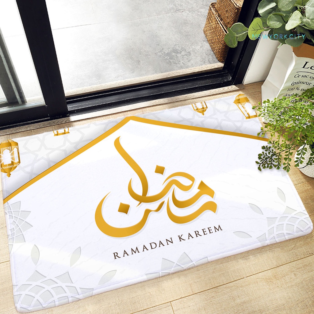 Thảm Chùi Chân Chống Trượt Không Phai Màu Trang Trí Nhà Cửa