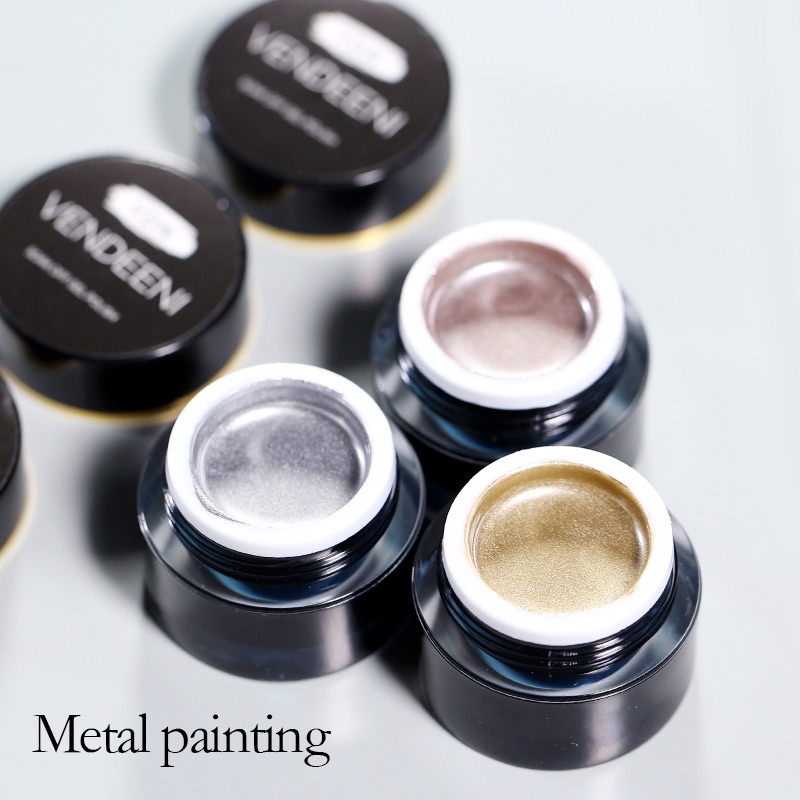 Gel metan inox vendeeni vẽ viền móng siêu sáng