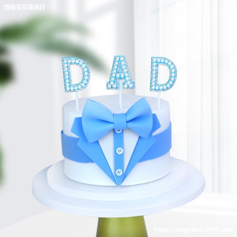 đồ cắm bánh sinh nhật [FREESHIP❤️] sét cắm bánh DADDY