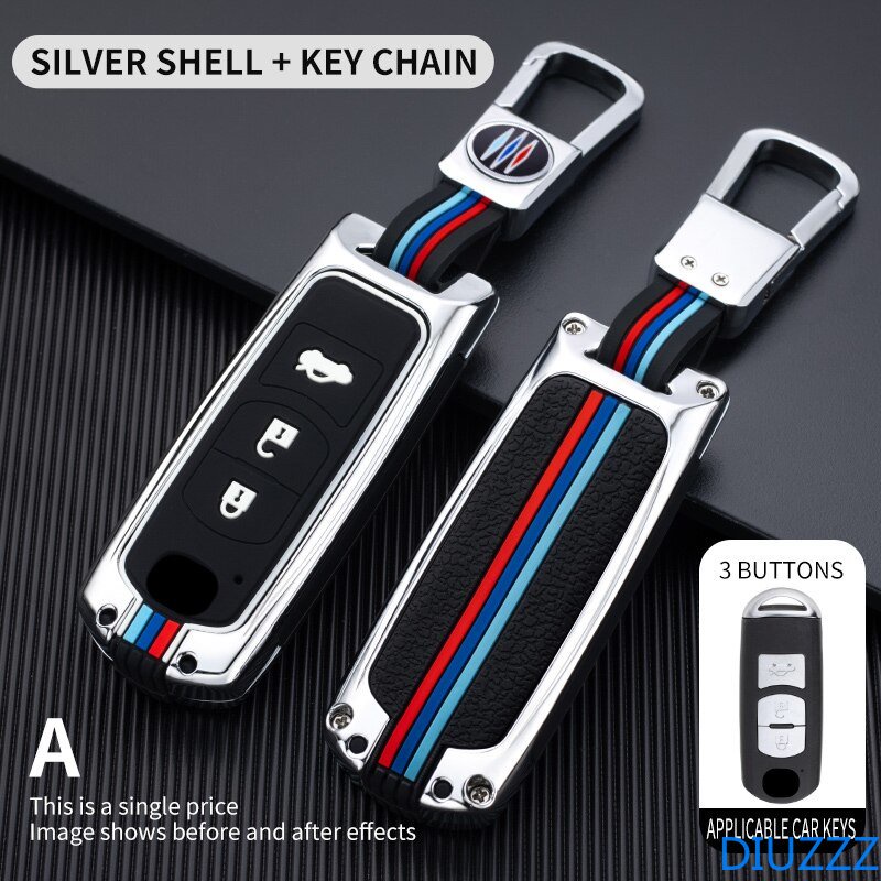 Vỏ Bọc Chìa Khóa Xe Hơi Bằng Hợp Kim Kẽm Cho Mazda 2 3 5 6 Demio CX-3 CX-4 CX-5 CX-7 CX8 CX-9 MX5 Axela Atenza 2015-2019