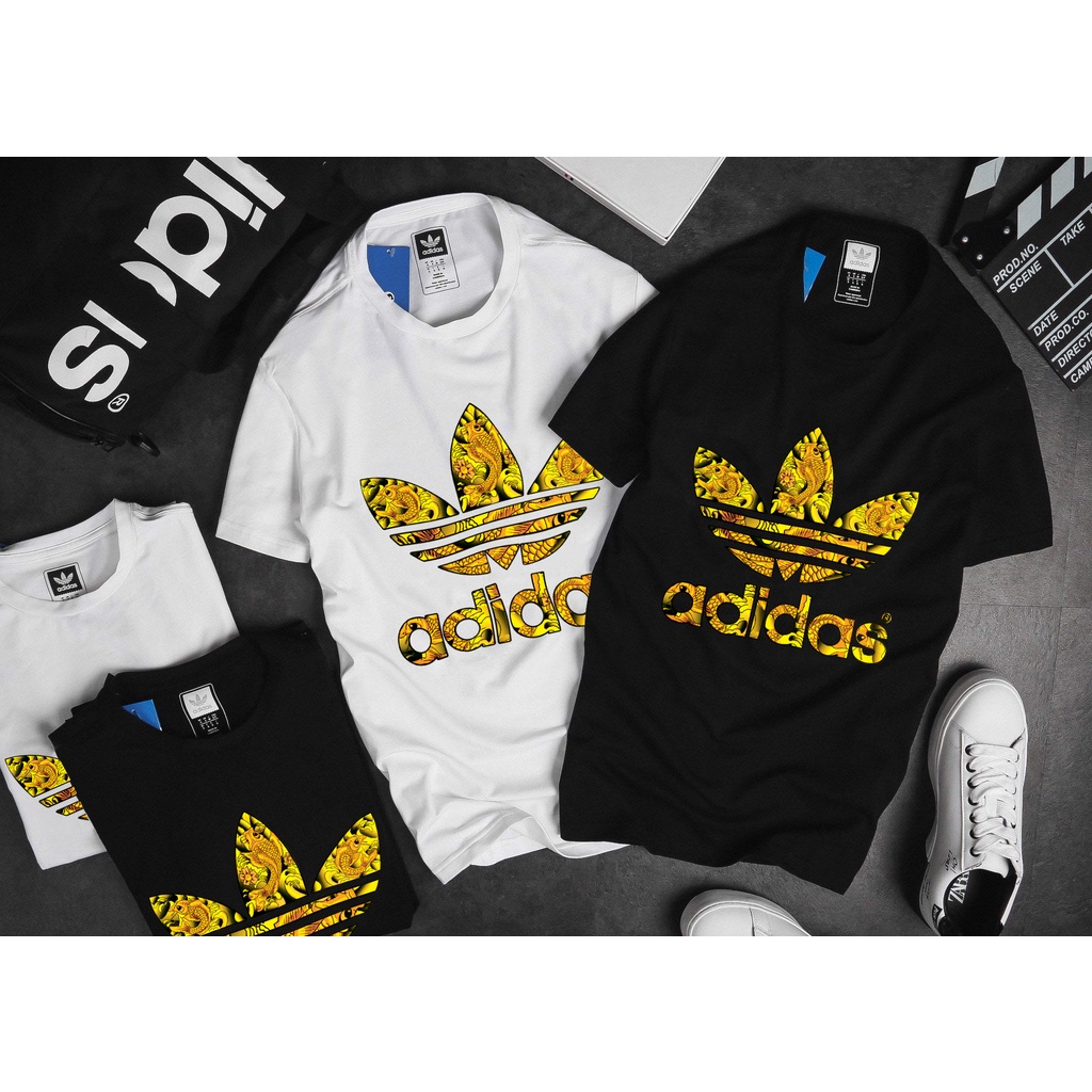Áo Thun Adidas Nam Nữ Chính Hãng 100% Cotton Mẫu 19