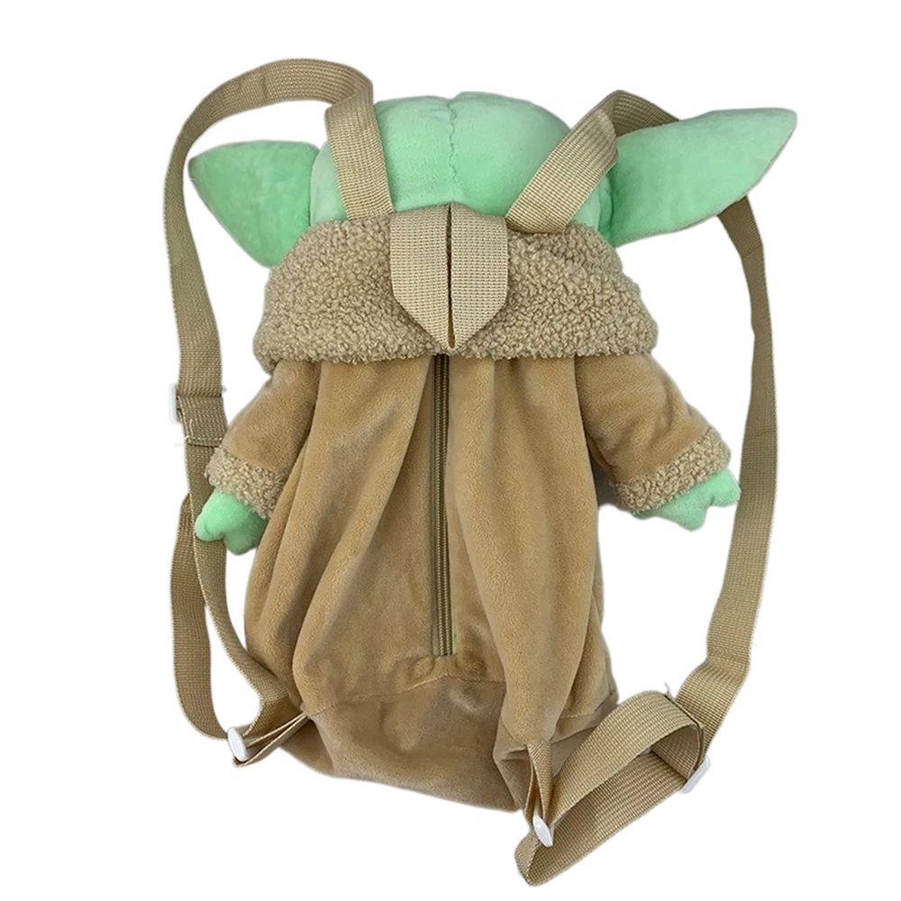Ba Lô Đi Học Hình Búp Bê Yoda Nhồi Bông Dễ Thương Cho Bé Mẫu Giáo