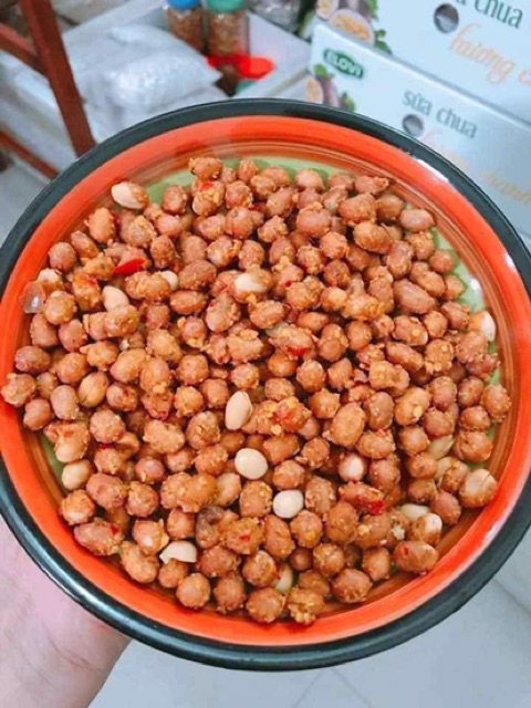 1KG ĐẬU HÀ LAN RANG TỎI ỚT GIÒN BÉO HÀNG LUÔN MỚI