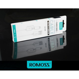 CÁP ROMOSS 2 ĐẦU TYPE B và TYPE C