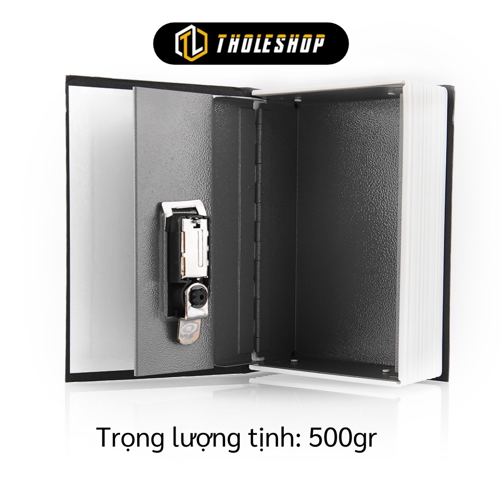Két Sắt Mini - Két Sắt Hình Quyển Sách Giữ Tiền Thiết Kế Sáng Tạo Dùng Chìa Khóa 3731