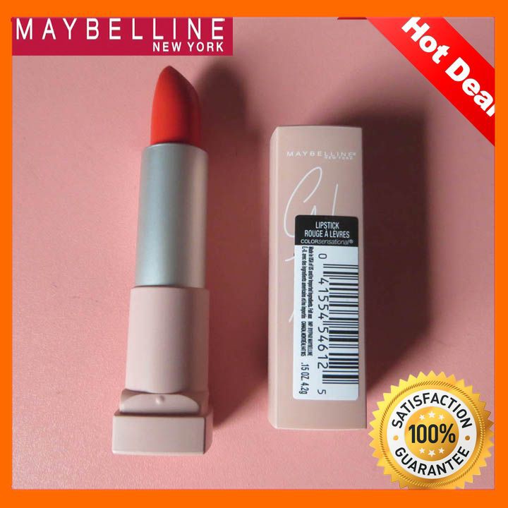 [CHÍNH HÃNG] SON LÌ CAM ĐẤT MAYBELLINE GIGI HADID MATTE LIPSTICK – HOÀN TIỀN 300% NẾU PHÁT HIỆN HÀNG FAKE