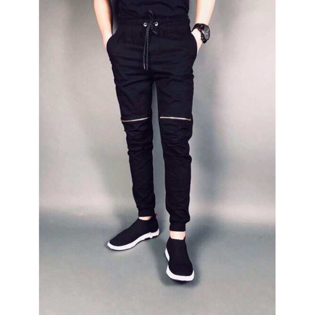 Quần jogger khoá gối siêu hót