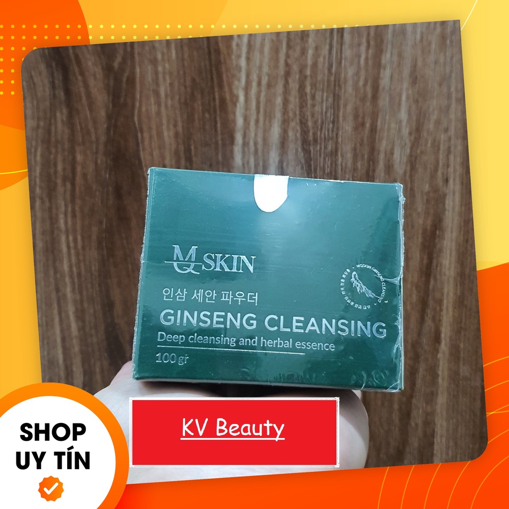 BỘT RỬA MẶT NHÂN SÂM MQ-SKIN (kết hợp cùng tái tạo da)