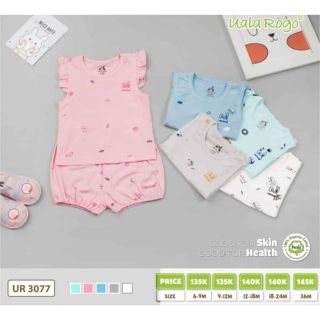 Uala Rogo - Bộ QA 3 lỗ họa tiết