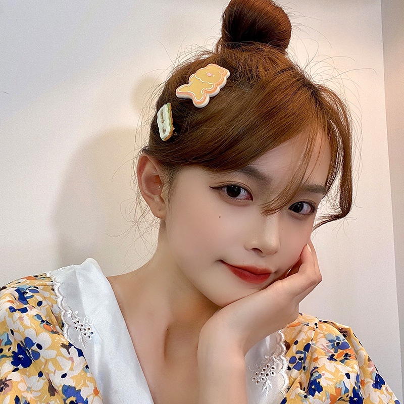 Kẹp Tóc Hình Hoạt Hình Xinh Xắn Cho Bé Gái