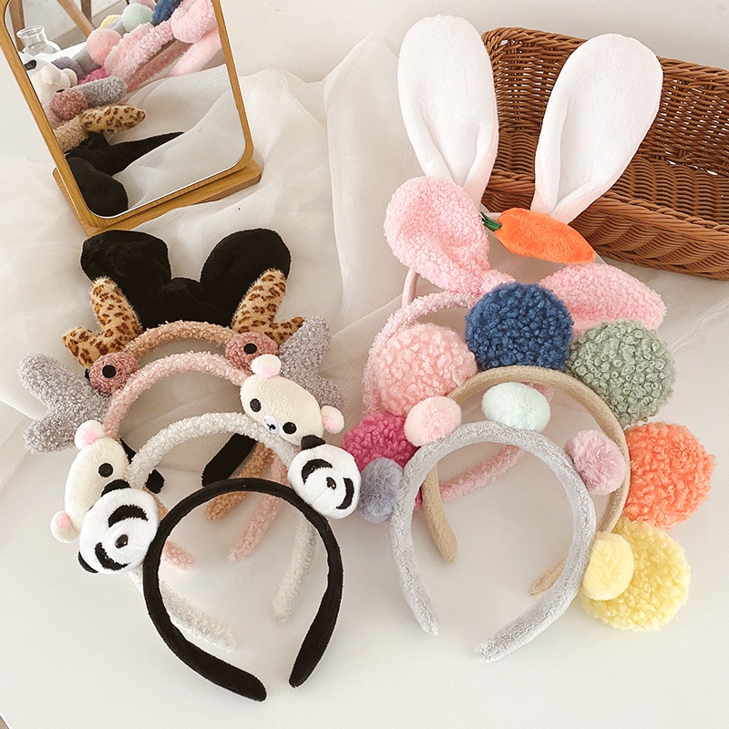 Băng rửa mặt hình tai mèo dễ thương phong cách Hàn Quốc