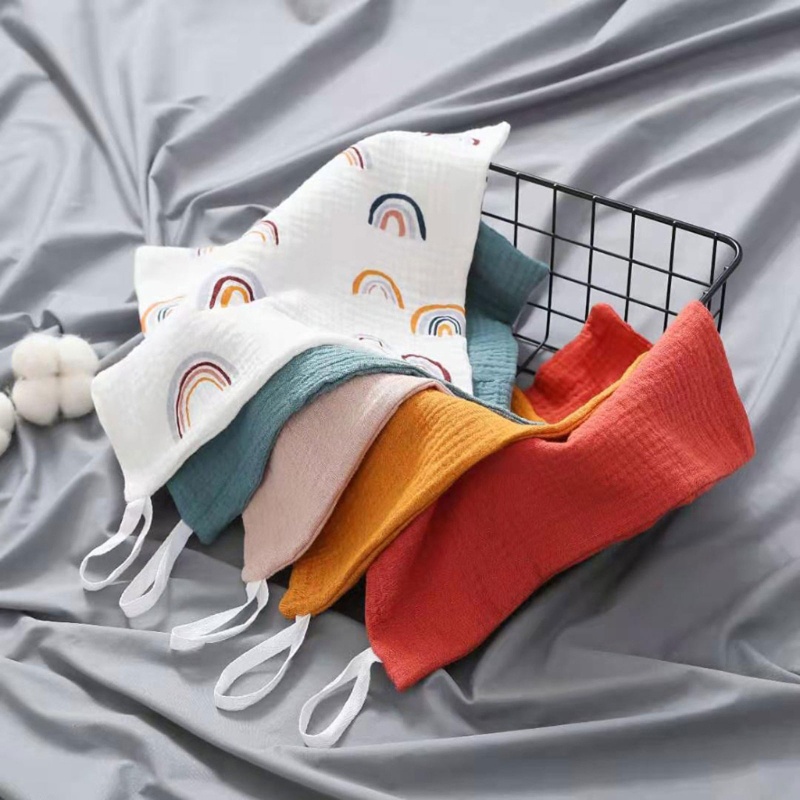 Set 10 Khăn Lau Mặt Mềm Mại Dành Cho Bé