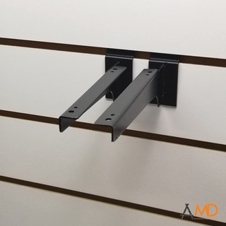 Tay đỡ giá kệ gắn tấm gỗ Slatwall TDG01