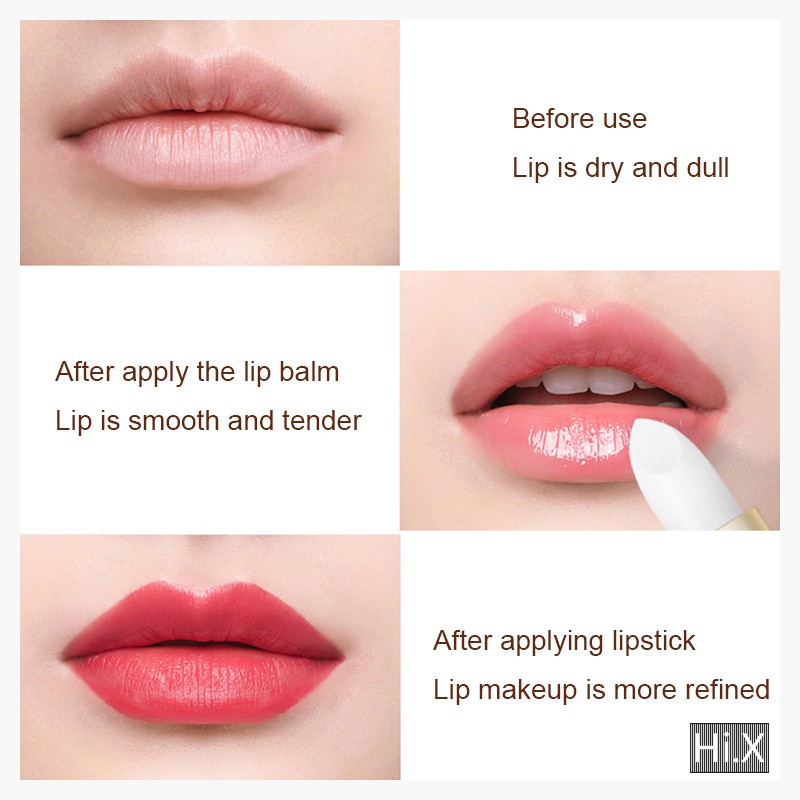 Son Dưỡng Môi KISS BEAUTY Không Màu, Dưỡng Ẩm môi, Chống Khô Nứt Nẻ, Giúp Môi Mịn Màng Căng Bóng - Son Dưỡng Môi Cao Cấp