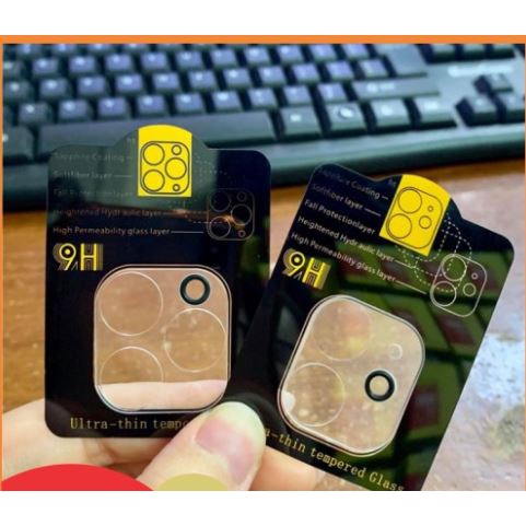 Kính cường lực trong suốt bảo vệ camera cho iPhone 11,11 Pro, 11Pro max,12,12 Pro, 12 Pro max,13,13 Pro,13 Pro max