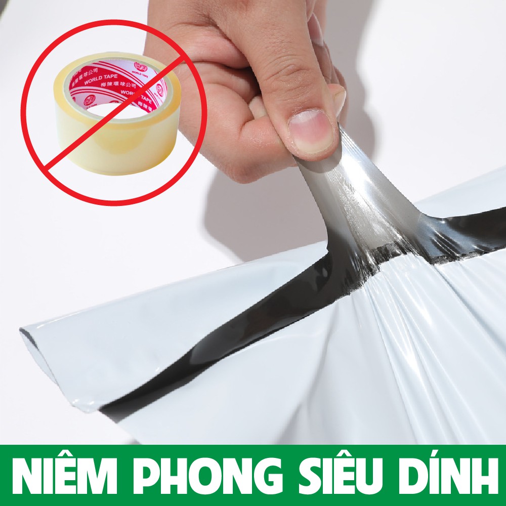 [25x35cm] 50 Túi Niêm Phong, Túi Đóng Hàng, Bao Bì Gói Hàng Tự Dính GHN