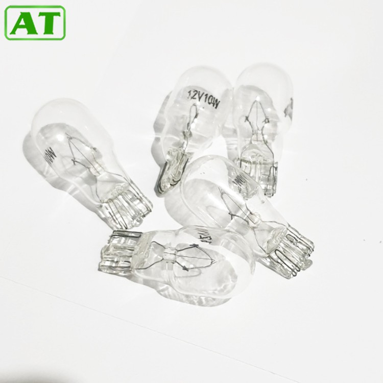 Combo 5 Bóng Đèn T10 12V 10W 1 Tóc Chân Cắm Halogen